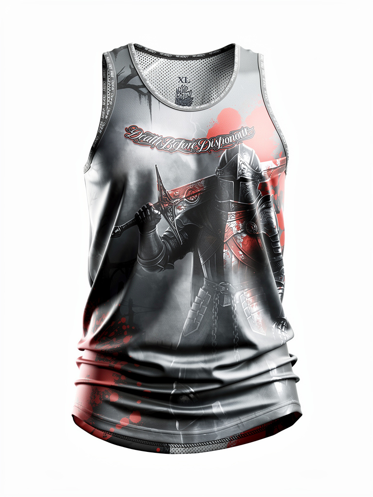 NO MERCY CULTURE – “Death Before Dishonour” Warrior Vest