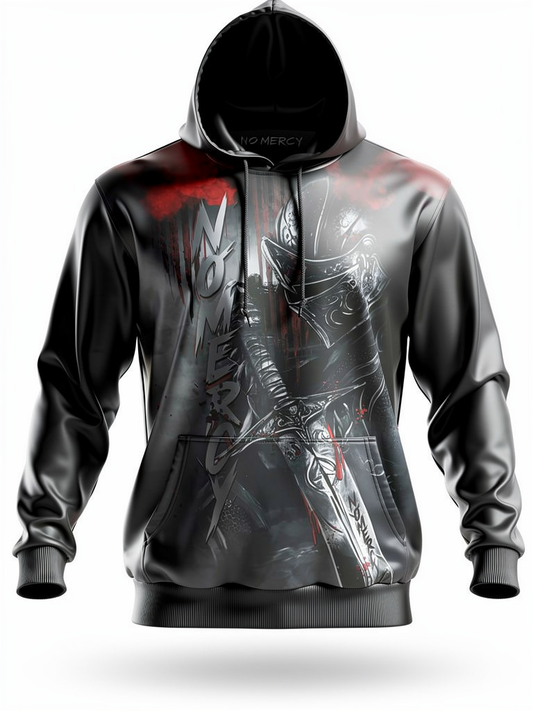 NO MERCY CULTURE – “Warrior’s Code” Heavy Hoodie - Limited Edition