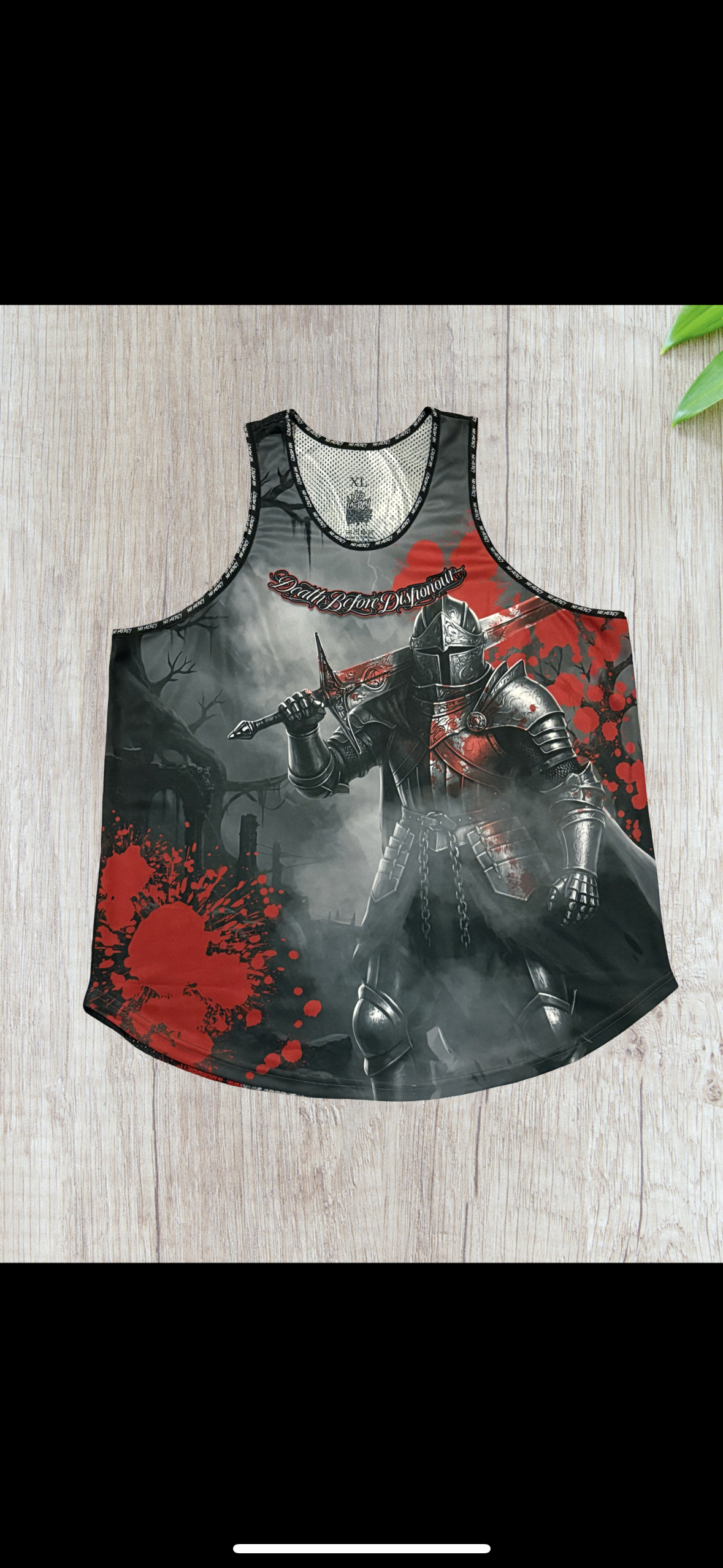 NO MERCY CULTURE – “Death Before Dishonour” Warrior Vest