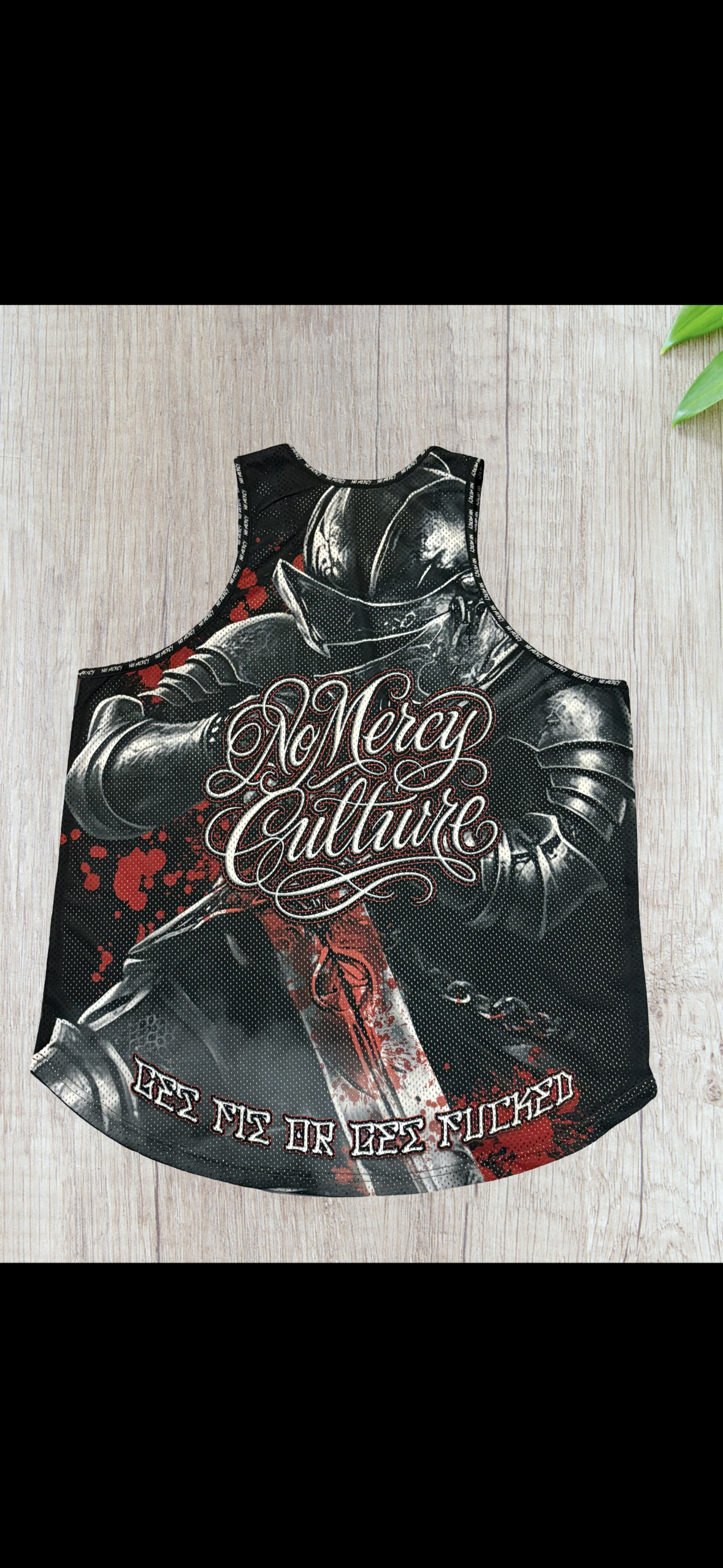 NO MERCY CULTURE – “Death Before Dishonour” Warrior Vest