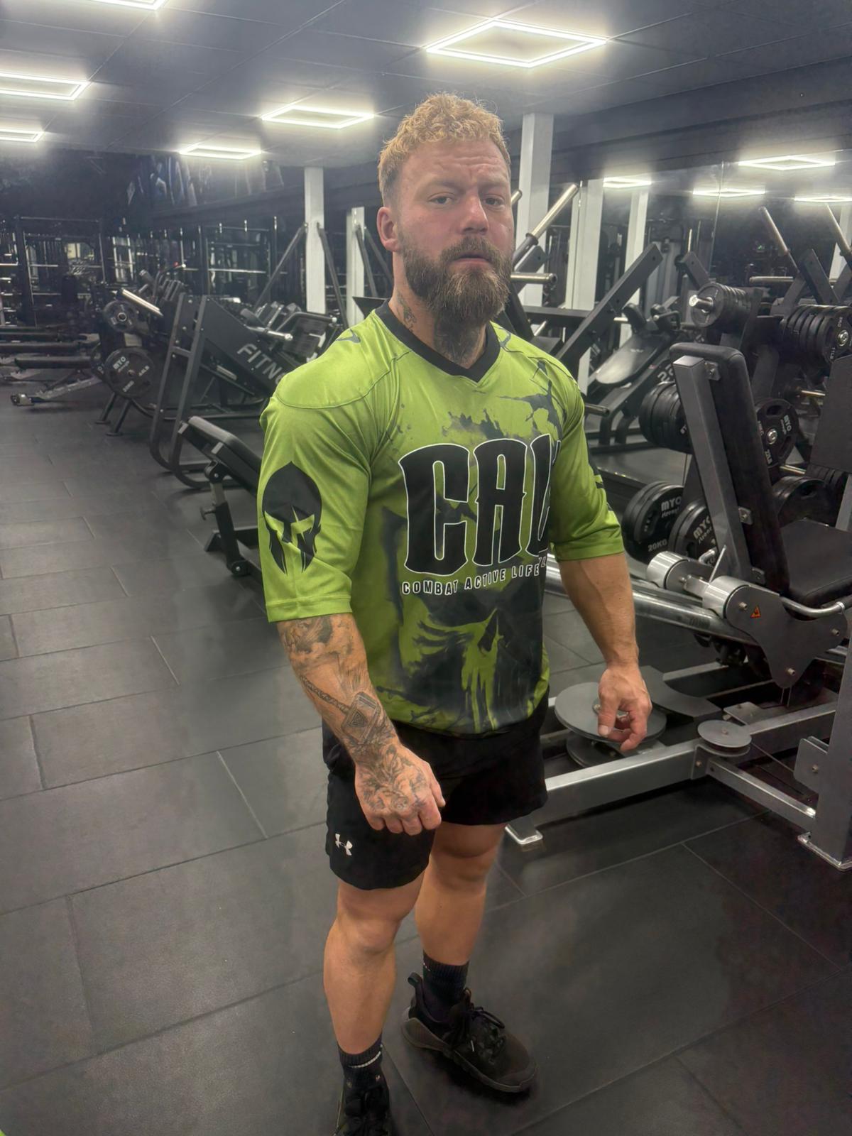 CAL – Combat Active Lifestyle Oversized Gym T-Shirt