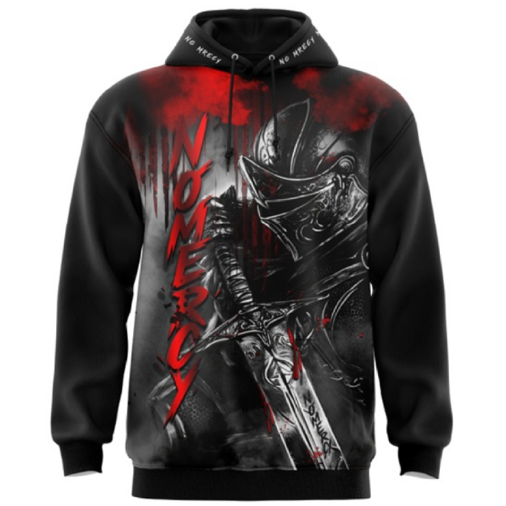NO MERCY CULTURE – “Warrior’s Code” Heavy Hoodie - Limited Edition