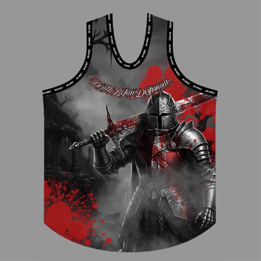 NO MERCY CULTURE – “Death Before Dishonour” Warrior Vest